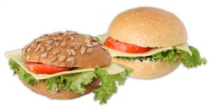 Belegtes Dinkel Brötchen – (Backtage: Montag, Dienstag, Mittwoch, Donnerstag, Freitag)